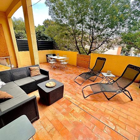 Appartement Proche Mer Avec Terrasse Et Jardin Privatif Hyères Exterior foto