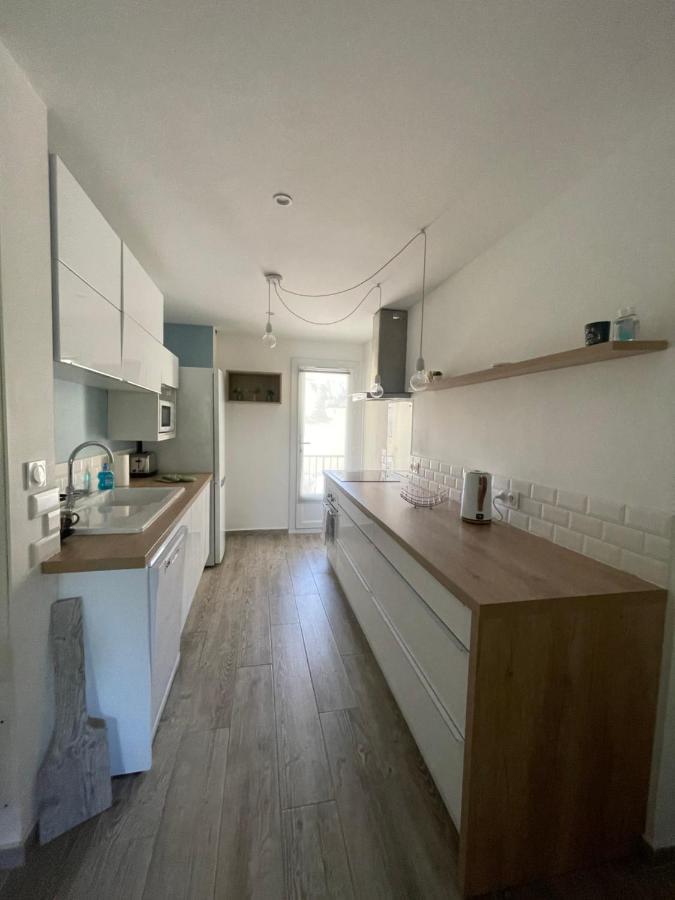 Appartement Proche Mer Avec Terrasse Et Jardin Privatif Hyères Exterior foto